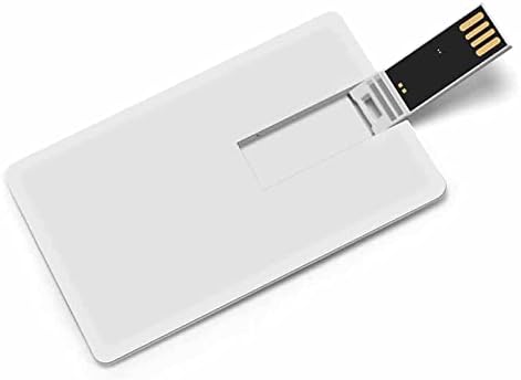 עלים טרופיים דפוס Monstera כונן USB כונן אשראי עיצוב כונן הבזק USB כונן אגודל דיסק 64 גרם