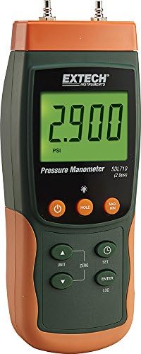 Expech SDL710 Manometer לחץ דיפרנציאלי/Datalogger