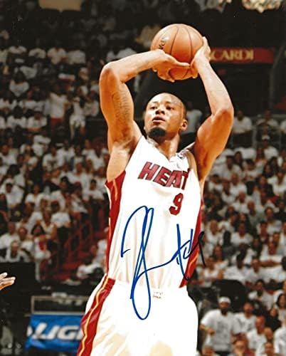 Rashard Lewis חתמה על מיאמי היט 8x10 חתימה עם חתימה 3 - תמונות NBA עם חתימה